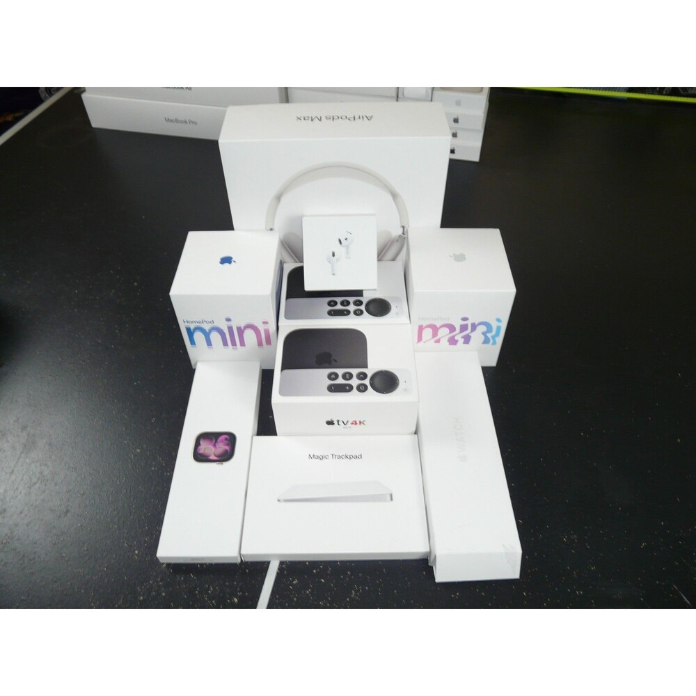 Apple Mixed Box Lot of 9 - Airpods Watch TV Magic - EMPTY REPLACEMENT BOXES ONLY
